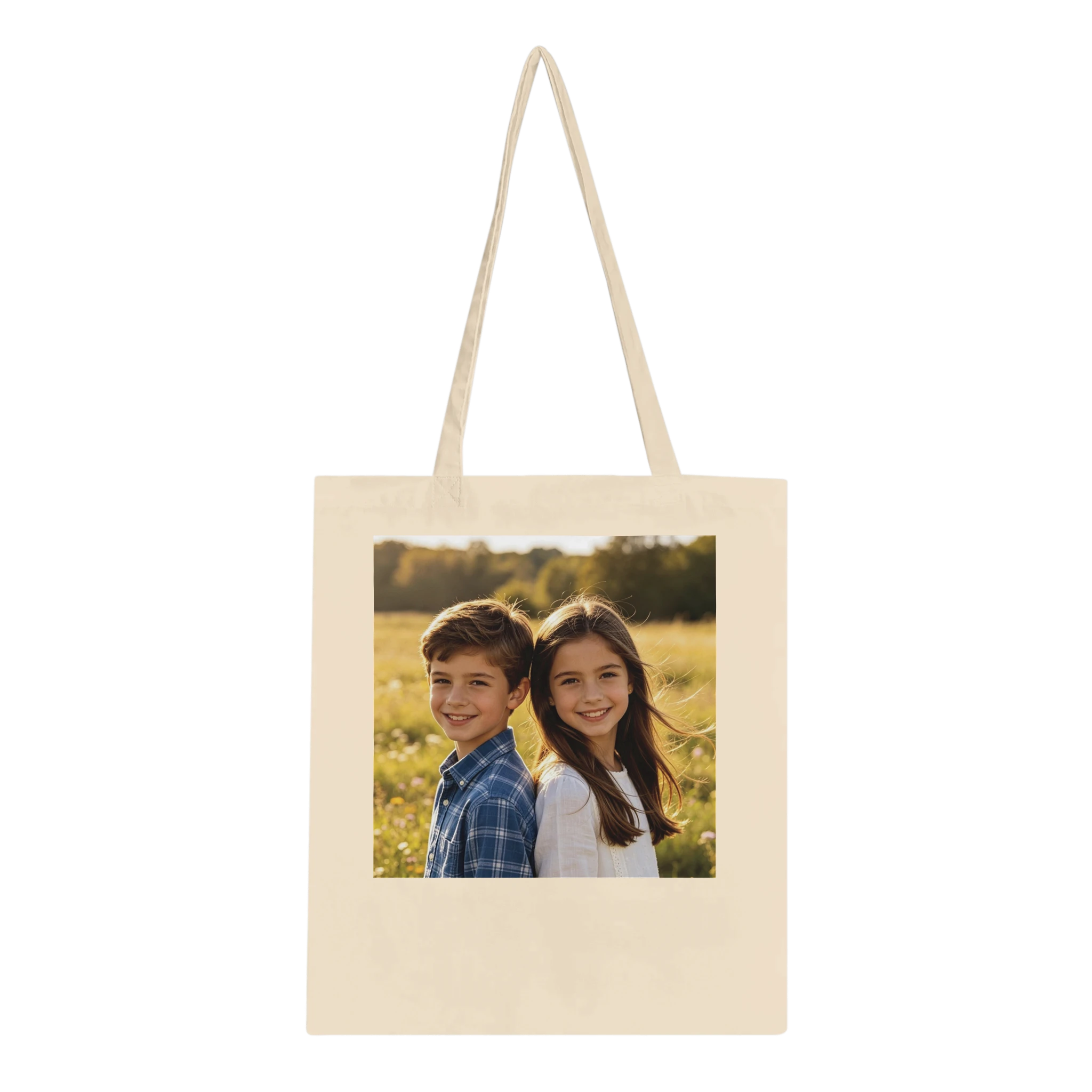 Personalised tote bag for shopping