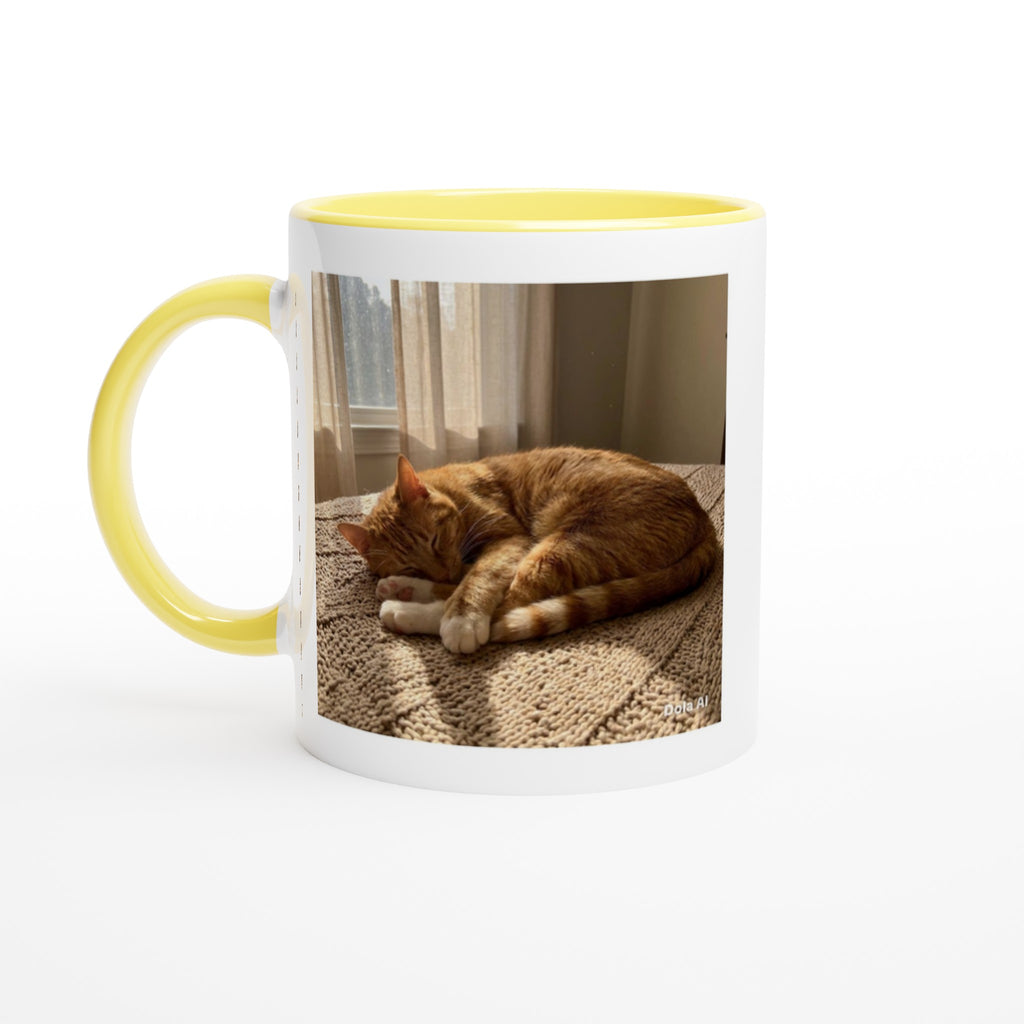 Custom photo mug with personalised design