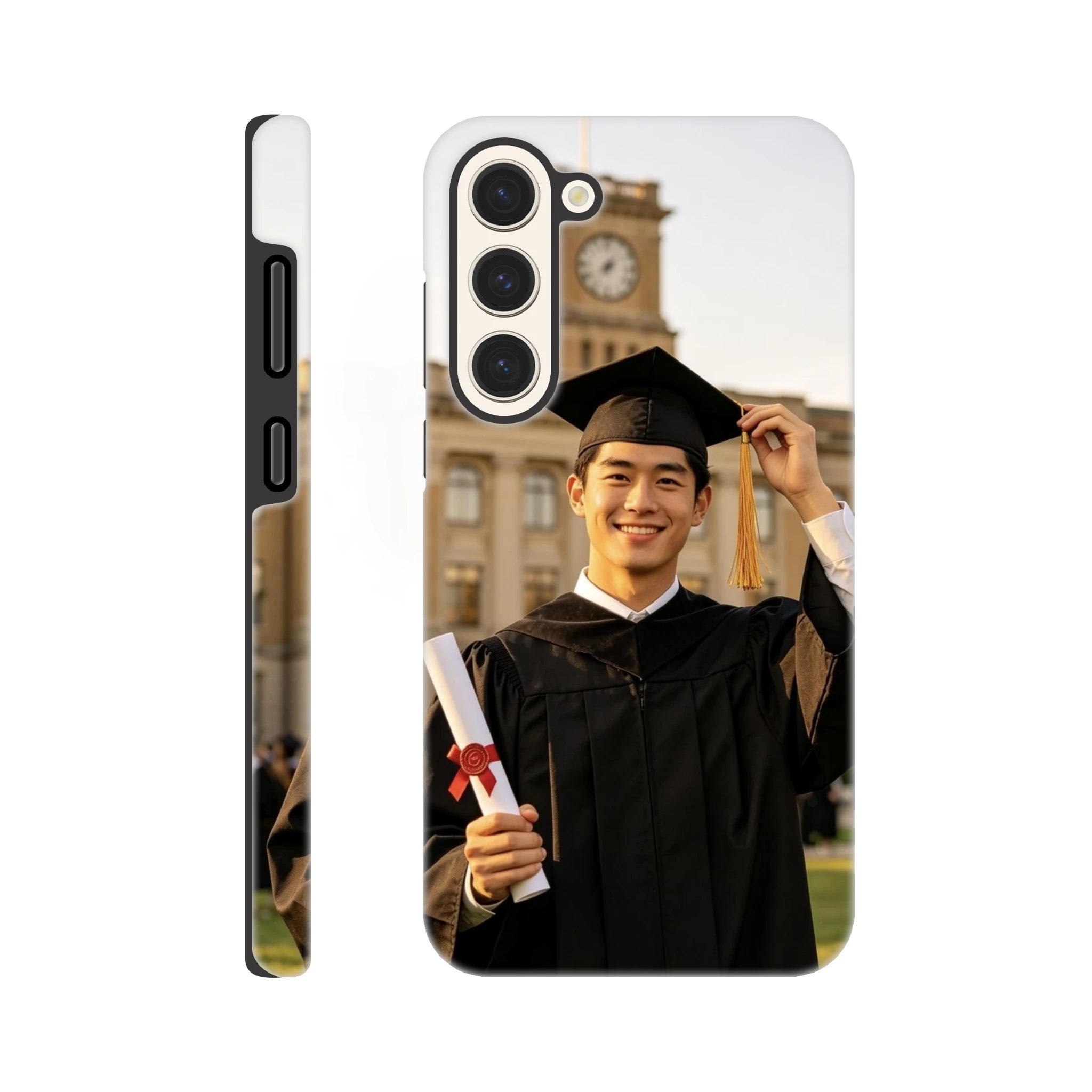 Personalised phone case Samsung with custom graduation photo
