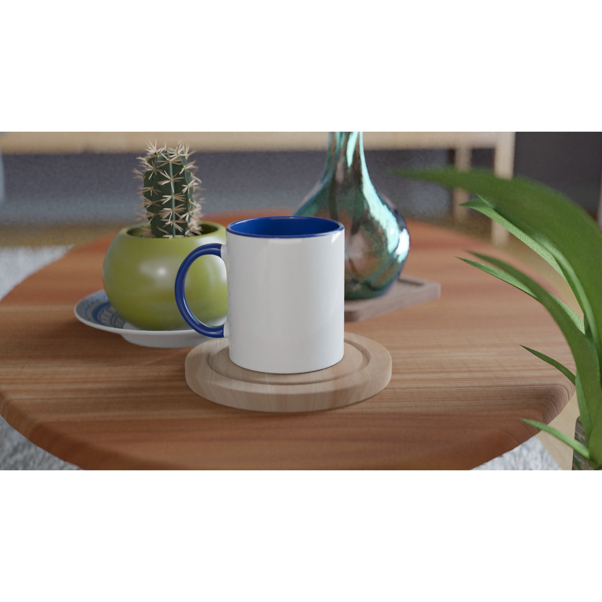 Custom photo mug with premium ceramic finish
